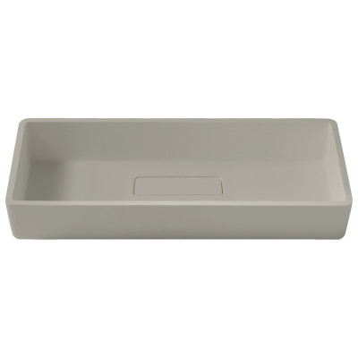 Zenon Коллекция Alaska Умывальник накладной из Solid Surfase 62,4*32,4 см Zenon Коллекция Alaska Умывальник накладной из Solid Surfase 62,4*32,4 см
