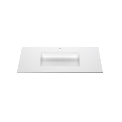 Zenon Коллекция Berlin Умывальник-столешница без фартука из Solid Surfase 121*50 см (мойка 63*29 см) Zenon Коллекция Berlin Умывальник-столешница без фартука из Solid Surfase 121*50 см (мойка 63*29 см)