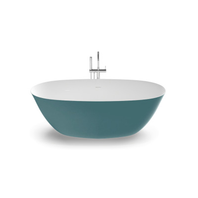 Zenon Коллекция Cavadonga Ванна синяя из Solid Surfase 180*70*h57.5 см