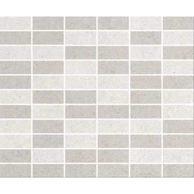 Cinca Коллекция TOBAGO Мозаика White/Grey 25x30x0.9 см 6004/178 (4465)