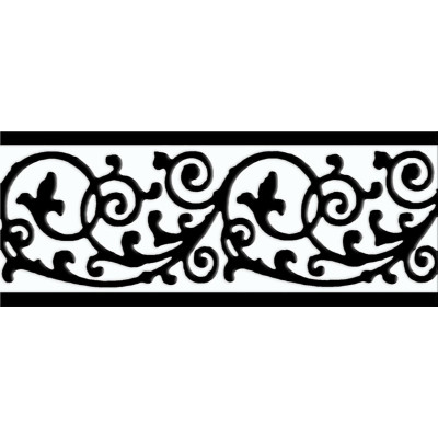 Cinca Коллекция LUXURY Декор White Grega 10*25 см 0000/647