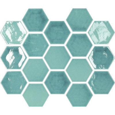 Ape Grupo Коллекция MEMORIES Dawn Acqua Crackled 12*13.8 см (P71)