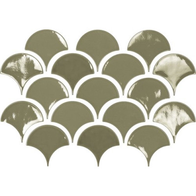 Ape Grupo Коллекция MEMORIES Rain Victoran Green Crackled 12*12.5 см (P67)