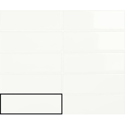 Carmen/Ape Grupo Коллекция BAUH White Glossy 5x15 cм (V21)