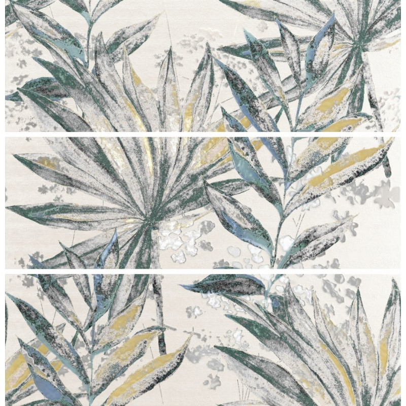 Ape Grupo Коллекция TWIST Decor Set (3) Leavemint 40*120 см (K81)