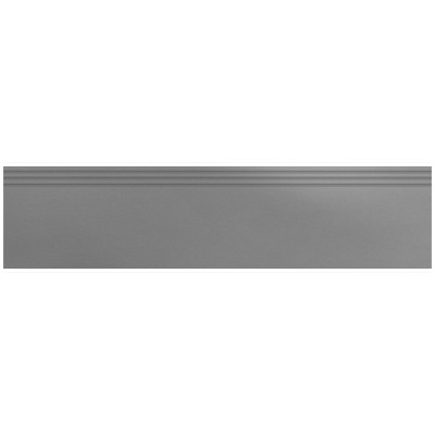 Керамика будущего DECOR  Декор Ступень Декор PLR Графит 120x30 см