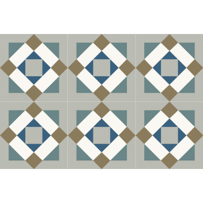 Nanda Tiles Коллекция KOMPAS Nara Mat 20*20 см