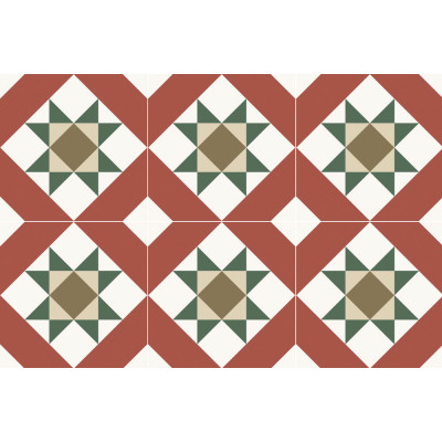 Nanda Tiles Коллекция KOMPAS Vetro Mat 20*20 см