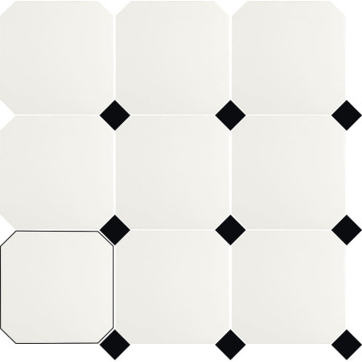 Carmen/Ape Grupo Коллекция EIGHT White 20x20 cм (R62)