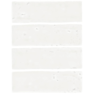 Nanda Tiles Коллекция LAUREL CLAY Prima White Gloss 6*20 см
