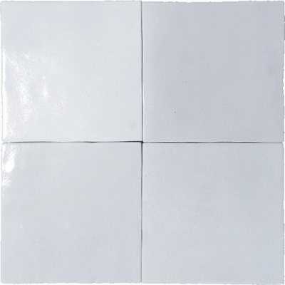 Nanda Tiles Коллекция MANARA CLAY Sahara White Gloss 10*10 см