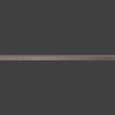 Керамика будущего DECOR  Декор Плинтус Декор LR Сталь 120x6 см