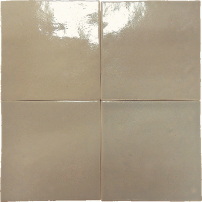 Nanda Tiles Коллекция MANARA CLAY Temara Taupe Gloss 10*10 см Nanda Tiles Коллекция MANARA CLAY Temara Taupe Gloss 10*10 см