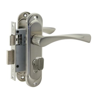 Замок врезной 0823С/60 SN (матовый никель) хром LOCKIT