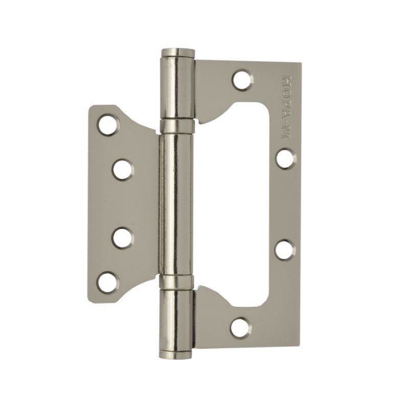 Петля накладная унив. 800-4 FHP-STD 100*75*2,5 CP (блестящий хром)