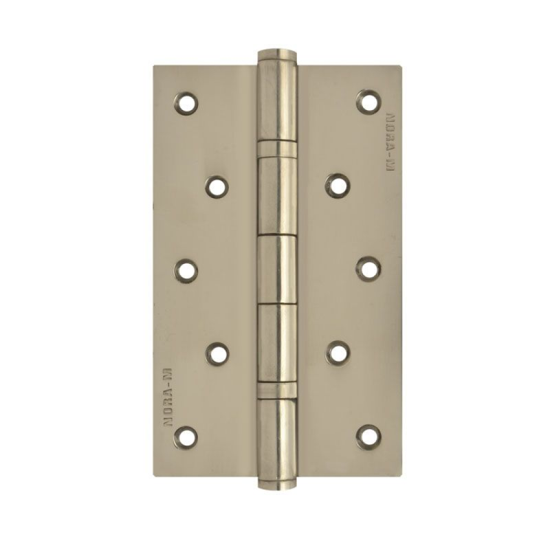 Петля универсальная 125*75*2,5 CP (блестящий хром) Нора