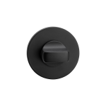 Завертка сантехническая Е19 E19 круг MB (матовый черный) Lockit