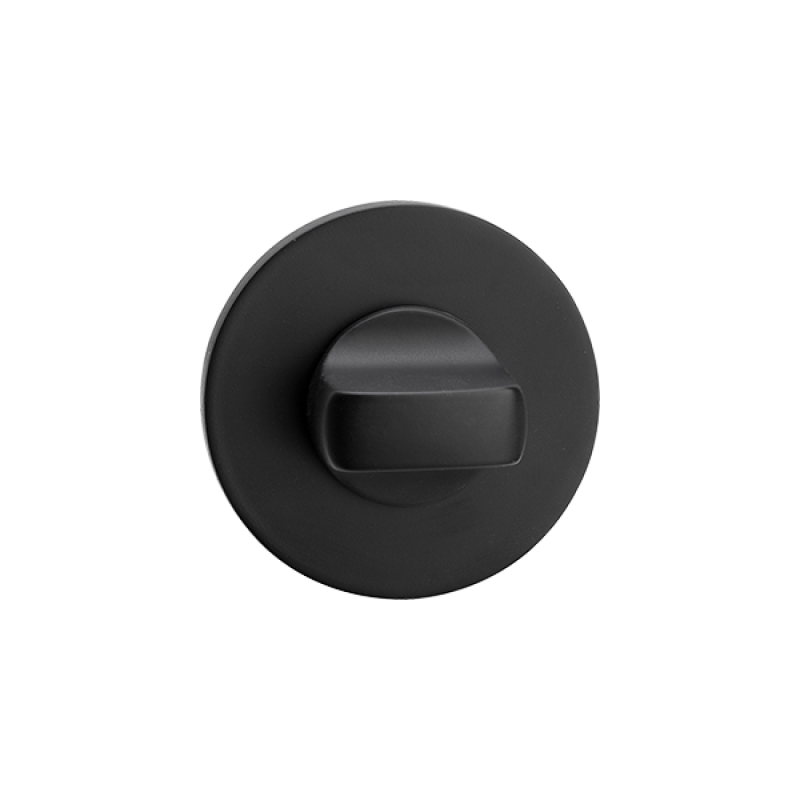 Завертка сантехническая Е19 E19 круг MB (матовый черный) Lockit