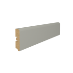 Плинтус ART Lite 16*80*2050 ПРЯМОЙ Белая эмаль