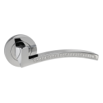 Ручка Fly Swarovski 105CR- 16E круг GP ZAMAK ORO-ORO