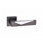 Ручка Leia 075- 15E квадрат TITANIUM/MSN ZAMAK ORO-ORO