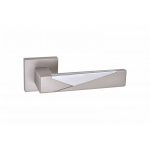 Ручка Leia 075- 15E квадрат TITANIUM/MSN ZAMAK ORO-ORO