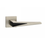 Ручка Sila 095- 15E квадрат BLACK/CP ZAMAK ORO-ORO