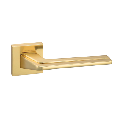 Ручка Due 130- 15E квадрат Matt Gold ORO&ORO