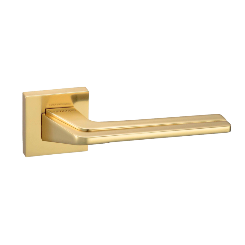 Ручка Due 130- 15E квадрат Matt Gold ORO&ORO