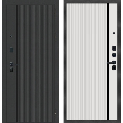 M9 ФЛП-39 Черная шагрень - ФЛП-39 Velluto Bianco AG 700